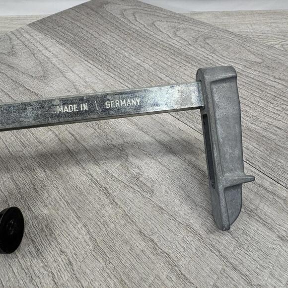 Vintage German Made Sliding Bar Clamp Red Wood Handle Made in Germany Tool - Picture 6 of 13